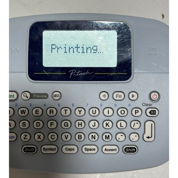 Brother Label Maker Pt-M95 P-Touch GUC - Picture 3 of 8